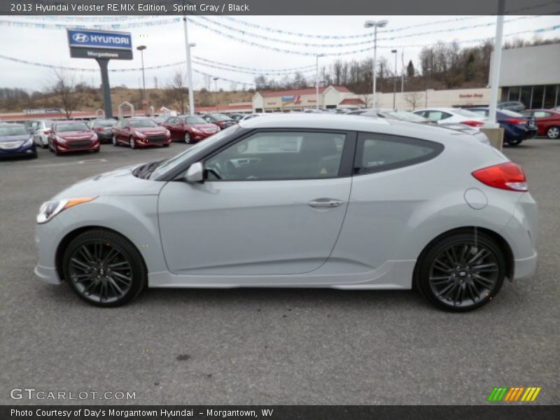 Sprint Gray / Black 2013 Hyundai Veloster RE:MIX Edition