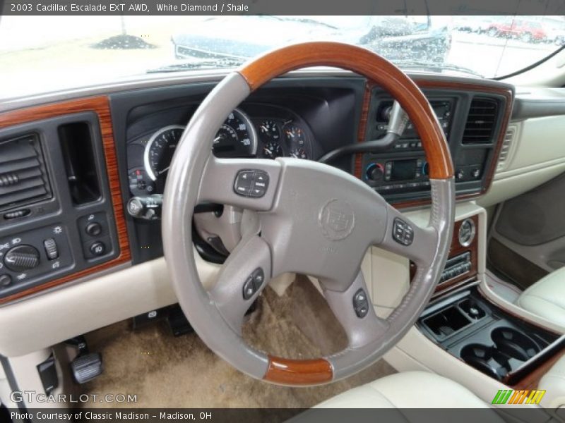 White Diamond / Shale 2003 Cadillac Escalade EXT AWD
