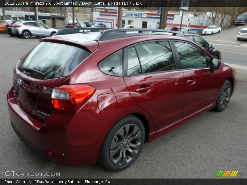 Camellia Red Pearl / Black 2013 Subaru Impreza 2.0i Sport Limited 5 Door