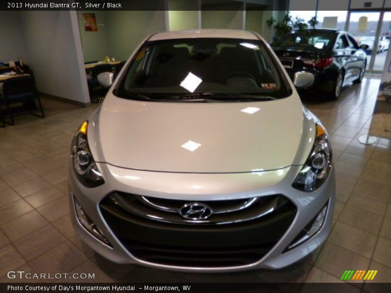 Silver / Black 2013 Hyundai Elantra GT