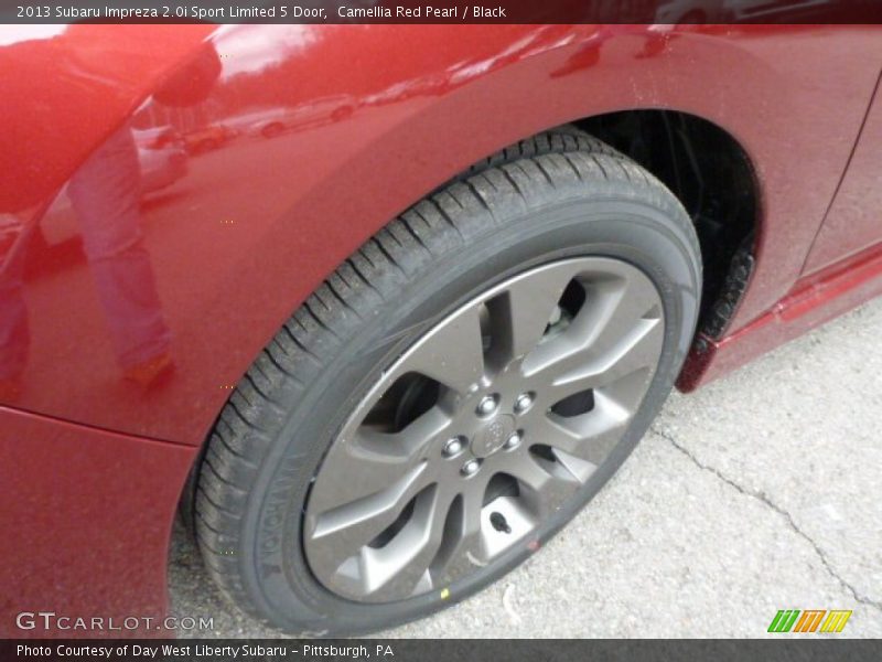 Camellia Red Pearl / Black 2013 Subaru Impreza 2.0i Sport Limited 5 Door