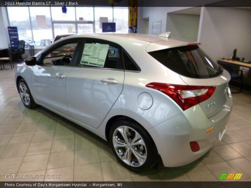 Silver / Black 2013 Hyundai Elantra GT