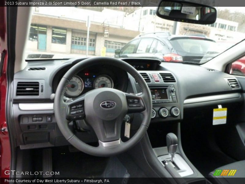 Camellia Red Pearl / Black 2013 Subaru Impreza 2.0i Sport Limited 5 Door