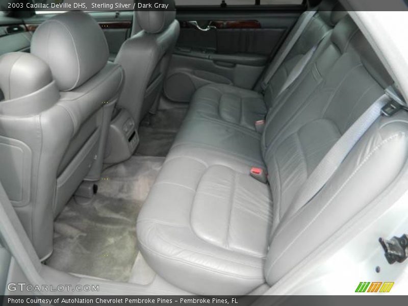 Sterling Silver / Dark Gray 2003 Cadillac DeVille DHS
