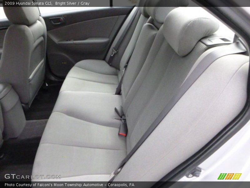 Bright Silver / Gray 2009 Hyundai Sonata GLS