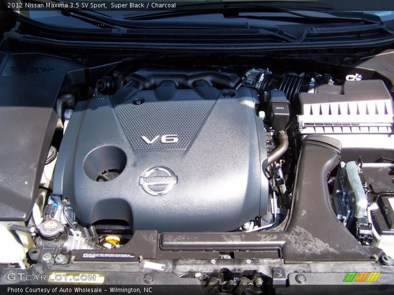 Super Black / Charcoal 2012 Nissan Maxima 3.5 SV Sport