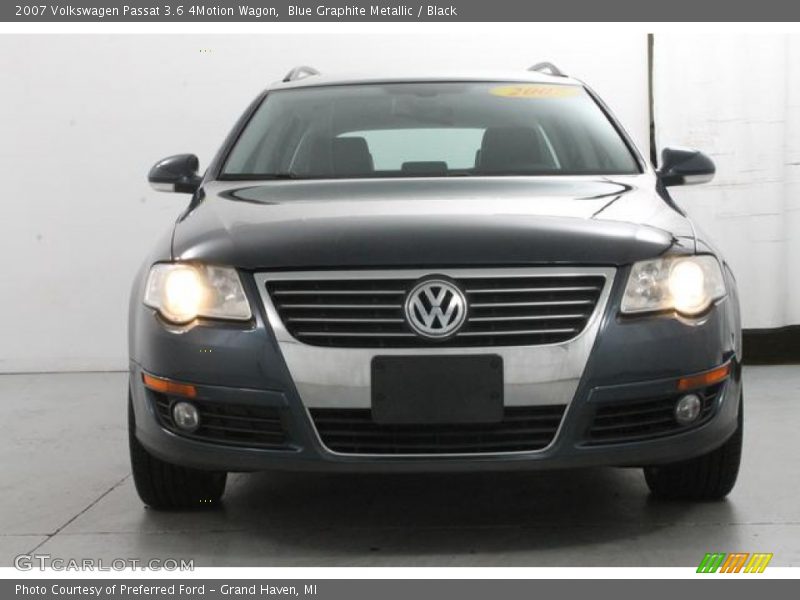 Blue Graphite Metallic / Black 2007 Volkswagen Passat 3.6 4Motion Wagon
