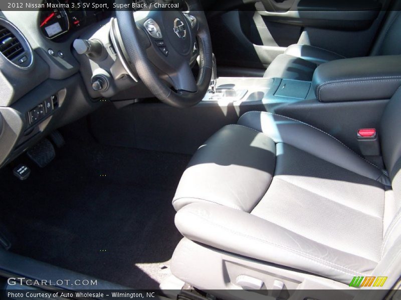 Super Black / Charcoal 2012 Nissan Maxima 3.5 SV Sport