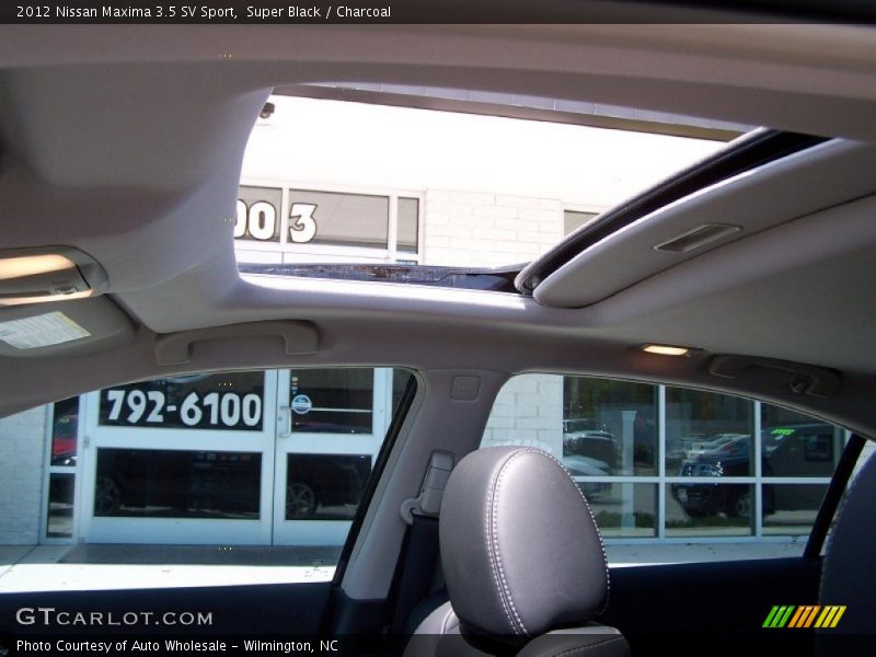 Super Black / Charcoal 2012 Nissan Maxima 3.5 SV Sport