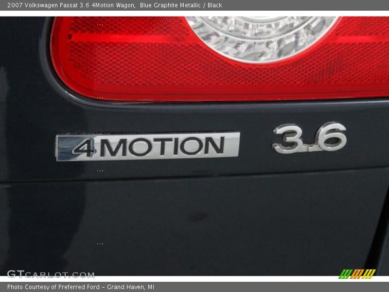  2007 Passat 3.6 4Motion Wagon Logo