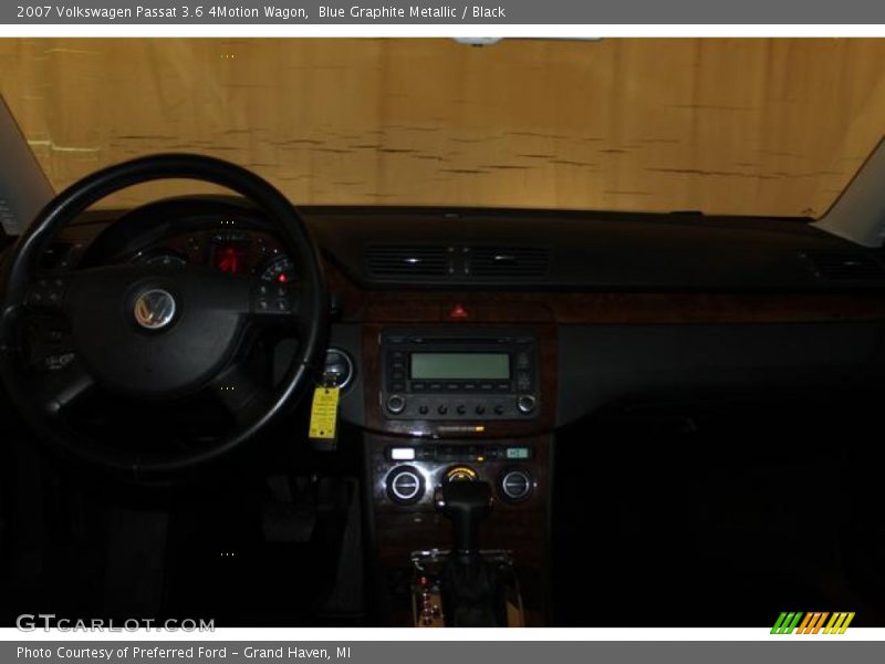 Blue Graphite Metallic / Black 2007 Volkswagen Passat 3.6 4Motion Wagon