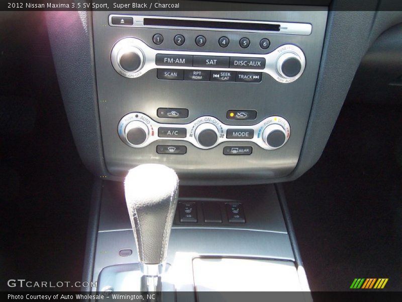 Super Black / Charcoal 2012 Nissan Maxima 3.5 SV Sport
