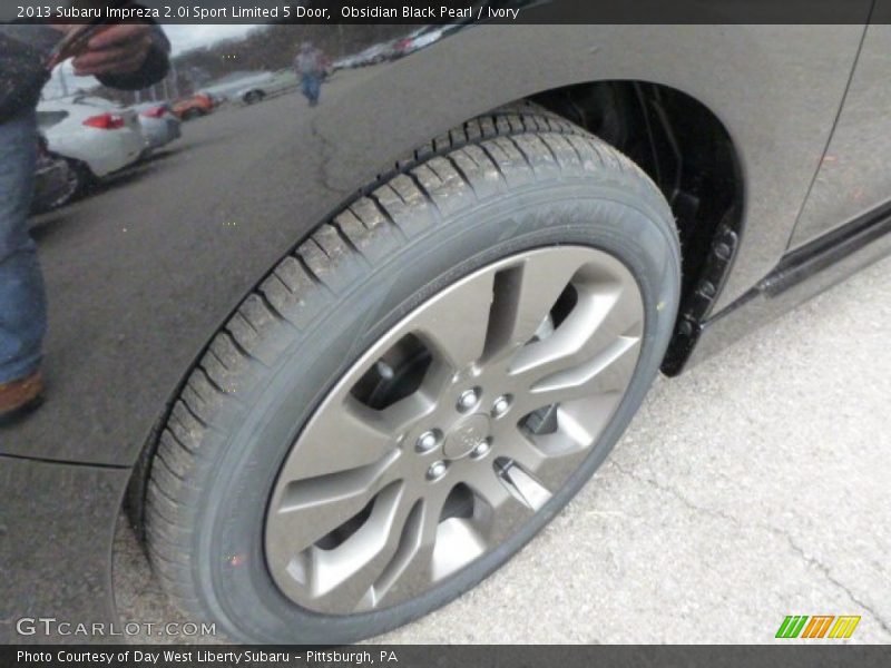Obsidian Black Pearl / Ivory 2013 Subaru Impreza 2.0i Sport Limited 5 Door