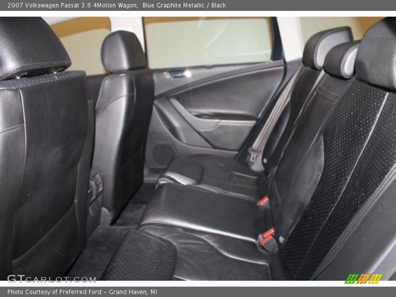Blue Graphite Metallic / Black 2007 Volkswagen Passat 3.6 4Motion Wagon