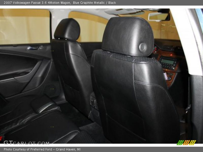 Blue Graphite Metallic / Black 2007 Volkswagen Passat 3.6 4Motion Wagon