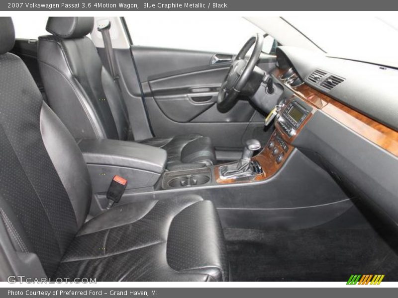 Blue Graphite Metallic / Black 2007 Volkswagen Passat 3.6 4Motion Wagon
