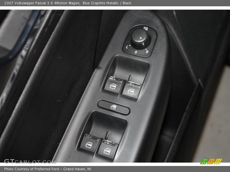 Blue Graphite Metallic / Black 2007 Volkswagen Passat 3.6 4Motion Wagon