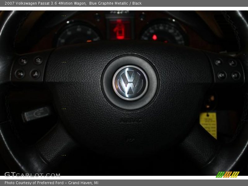 Blue Graphite Metallic / Black 2007 Volkswagen Passat 3.6 4Motion Wagon