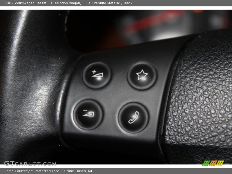 Blue Graphite Metallic / Black 2007 Volkswagen Passat 3.6 4Motion Wagon