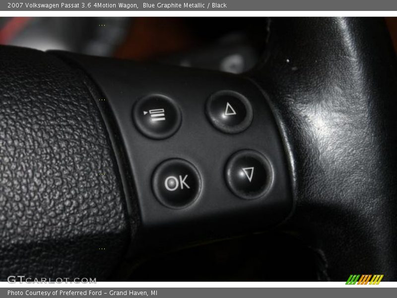 Blue Graphite Metallic / Black 2007 Volkswagen Passat 3.6 4Motion Wagon