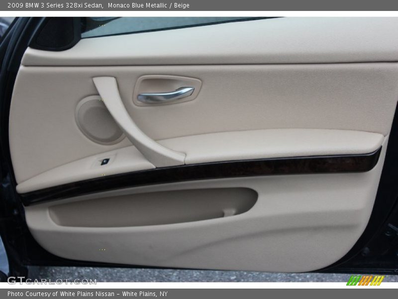 Monaco Blue Metallic / Beige 2009 BMW 3 Series 328xi Sedan