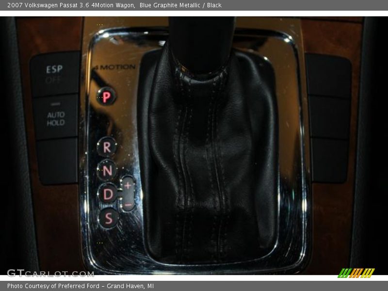 Blue Graphite Metallic / Black 2007 Volkswagen Passat 3.6 4Motion Wagon