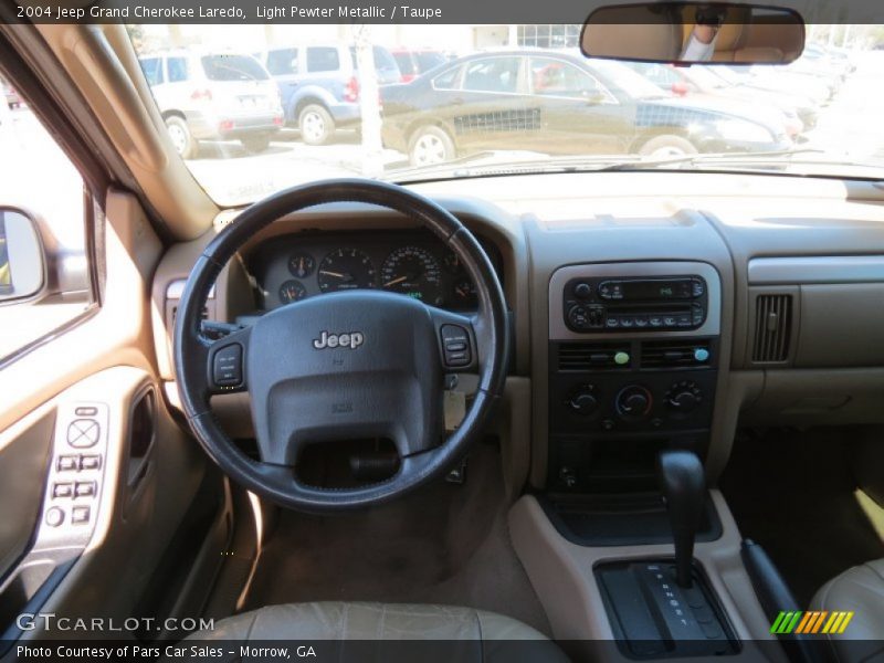 Light Pewter Metallic / Taupe 2004 Jeep Grand Cherokee Laredo