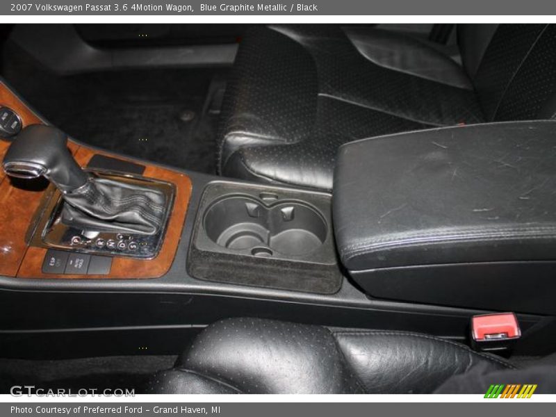 Blue Graphite Metallic / Black 2007 Volkswagen Passat 3.6 4Motion Wagon