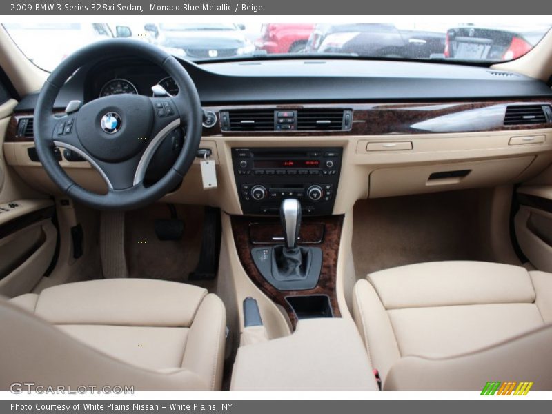 Monaco Blue Metallic / Beige 2009 BMW 3 Series 328xi Sedan