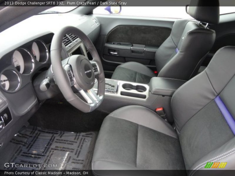  2013 Challenger SRT8 392 Dark Slate Gray Interior