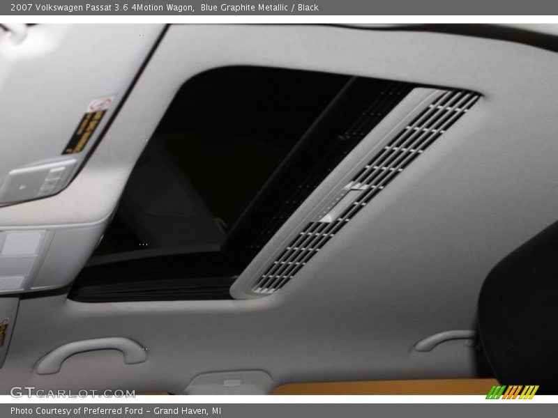 Blue Graphite Metallic / Black 2007 Volkswagen Passat 3.6 4Motion Wagon