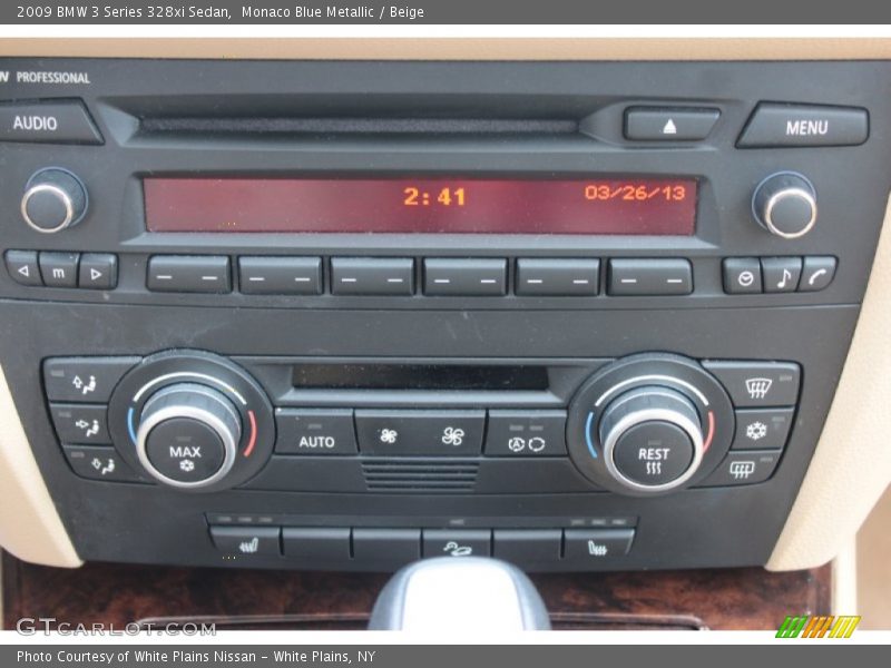Monaco Blue Metallic / Beige 2009 BMW 3 Series 328xi Sedan