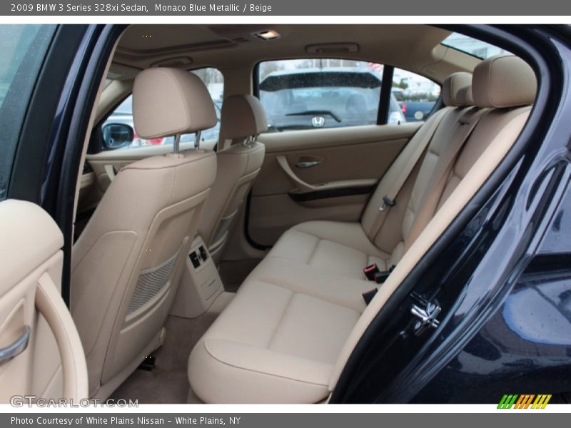 Monaco Blue Metallic / Beige 2009 BMW 3 Series 328xi Sedan