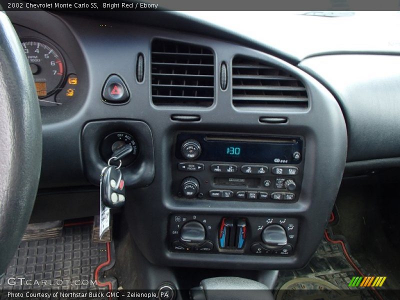 Bright Red / Ebony 2002 Chevrolet Monte Carlo SS