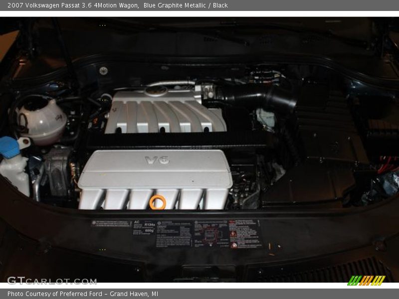 Blue Graphite Metallic / Black 2007 Volkswagen Passat 3.6 4Motion Wagon