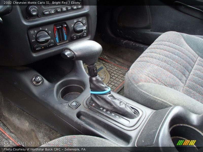 Bright Red / Ebony 2002 Chevrolet Monte Carlo SS