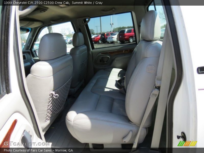 Summit White / Gray 1999 Chevrolet C/K 2500 C2500 Crew Cab