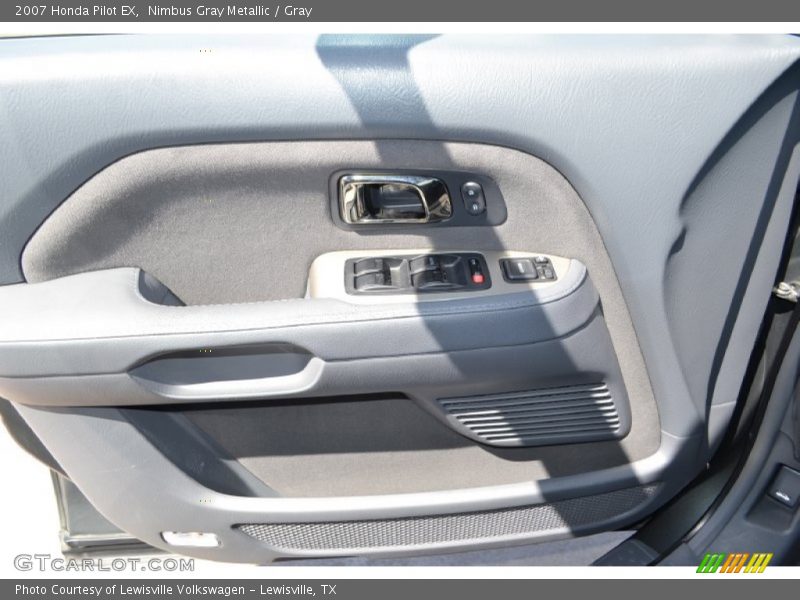 Nimbus Gray Metallic / Gray 2007 Honda Pilot EX