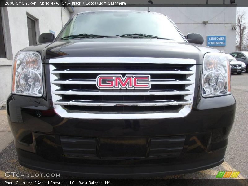 Onyx Black / Cocoa/Light Cashmere 2008 GMC Yukon Hybrid 4x4