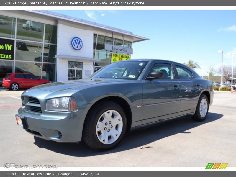 Magnesium Pearlcoat / Dark Slate Gray/Light Graystone 2006 Dodge Charger SE