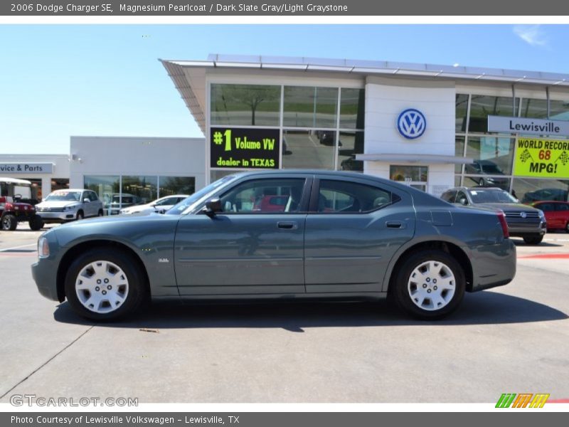 Magnesium Pearlcoat / Dark Slate Gray/Light Graystone 2006 Dodge Charger SE