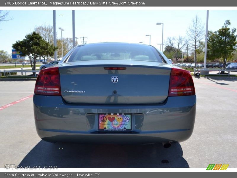 Magnesium Pearlcoat / Dark Slate Gray/Light Graystone 2006 Dodge Charger SE