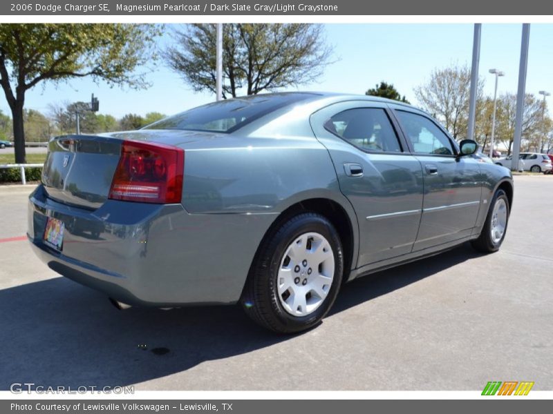 Magnesium Pearlcoat / Dark Slate Gray/Light Graystone 2006 Dodge Charger SE