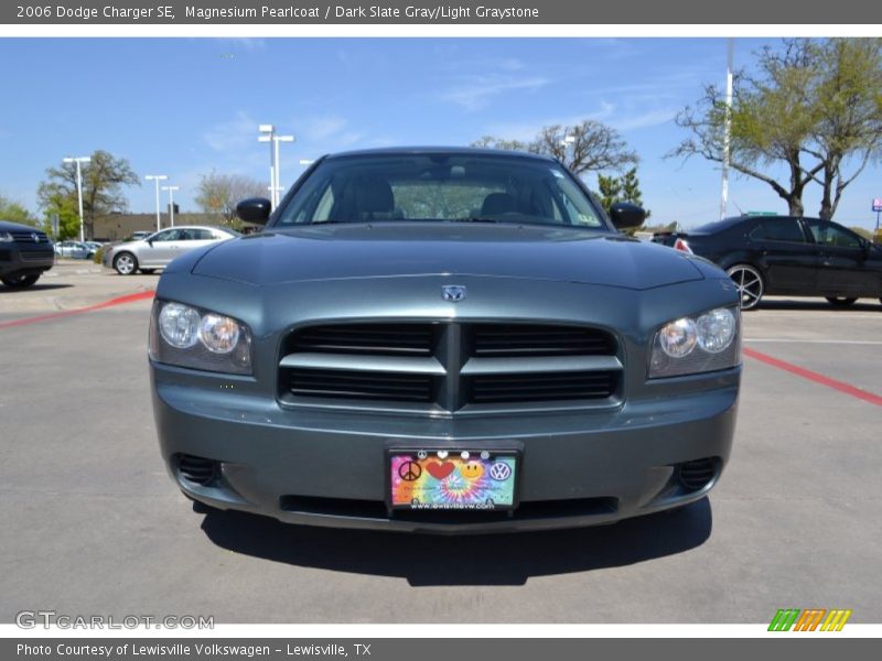 Magnesium Pearlcoat / Dark Slate Gray/Light Graystone 2006 Dodge Charger SE