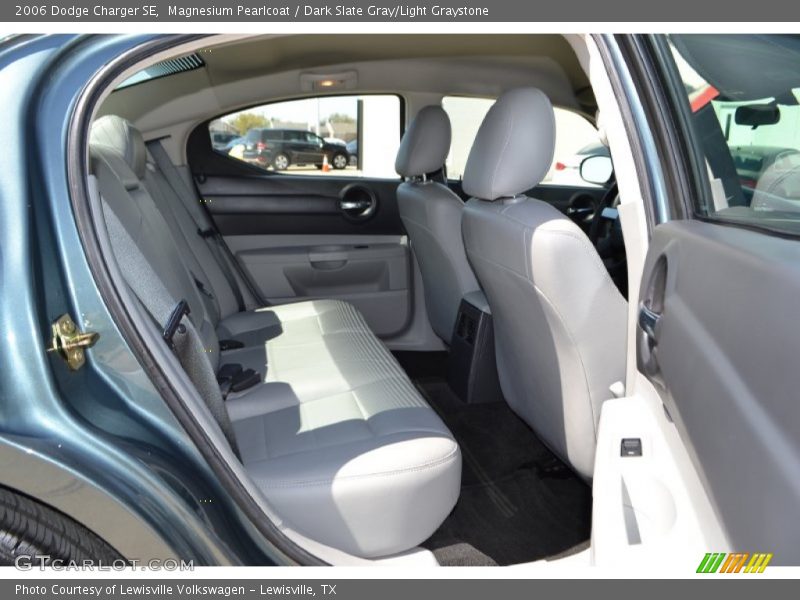 Magnesium Pearlcoat / Dark Slate Gray/Light Graystone 2006 Dodge Charger SE