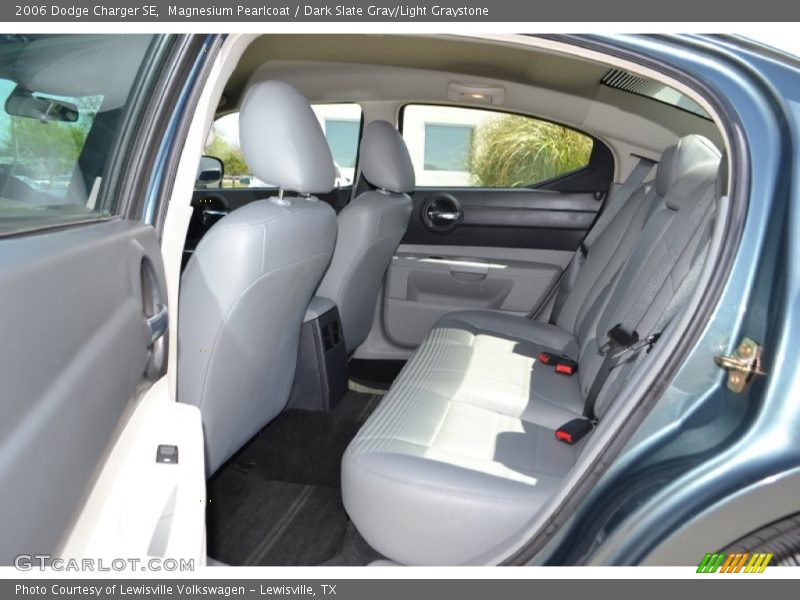 Magnesium Pearlcoat / Dark Slate Gray/Light Graystone 2006 Dodge Charger SE