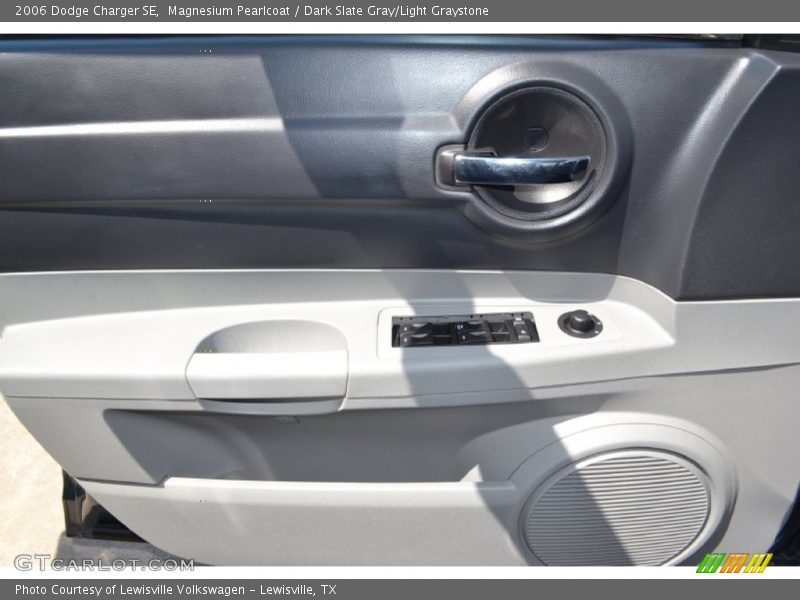 Magnesium Pearlcoat / Dark Slate Gray/Light Graystone 2006 Dodge Charger SE