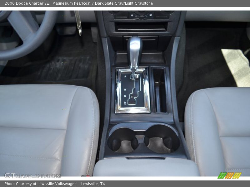 Magnesium Pearlcoat / Dark Slate Gray/Light Graystone 2006 Dodge Charger SE