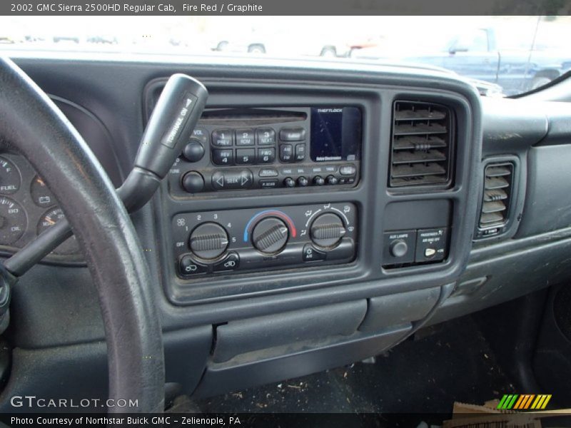 Fire Red / Graphite 2002 GMC Sierra 2500HD Regular Cab
