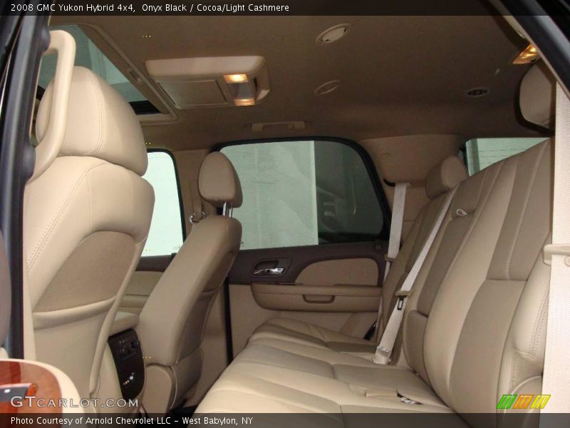 Onyx Black / Cocoa/Light Cashmere 2008 GMC Yukon Hybrid 4x4